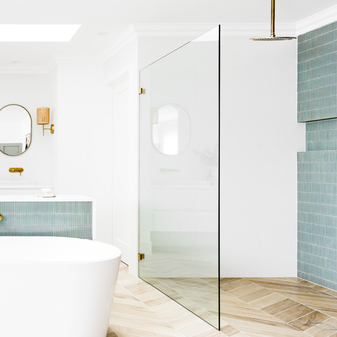 future glass shower screen installation