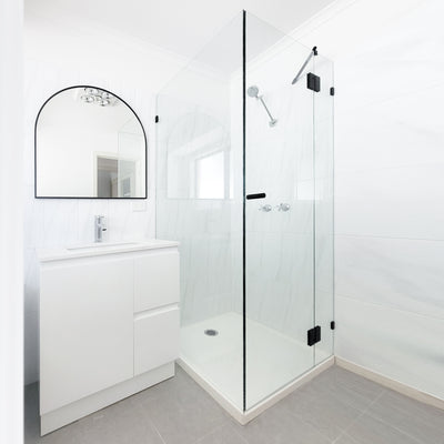 Glass Hinged Corner Shower Screen