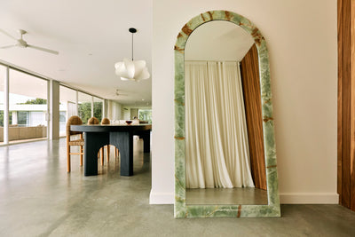 Zehra Mirror - Green Onyx : Pre-Order for Late March