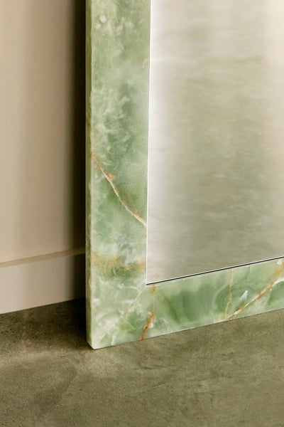 Zehra Mirror - Green Onyx : Pre-Order for Late March