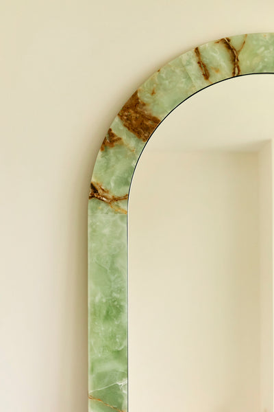Zehra Mirror - Green Onyx : Pre-Order for Late March