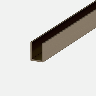 Shower Screen U Channel for 10mm glass - 2005mm