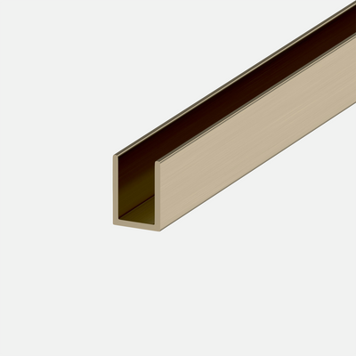 Shower Screen U Channel for 10mm glass - 2005mm