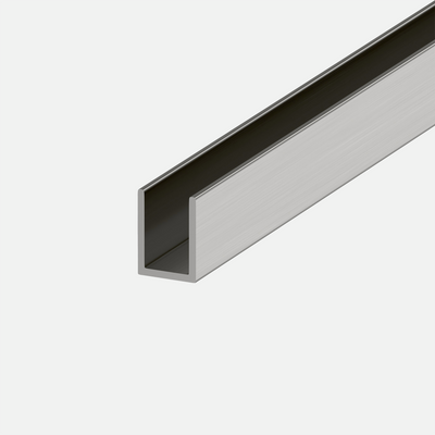 Shower Screen U Channel for 10mm glass - 2005mm