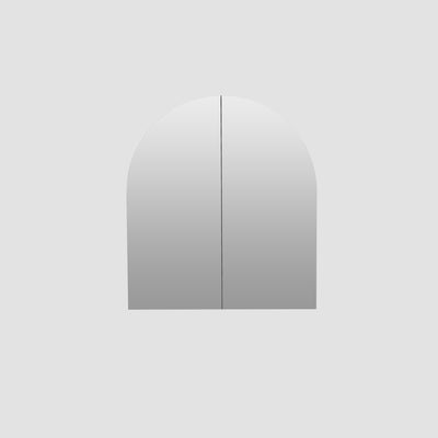 Shira Frameless Arch Mirror Cabinet | 860 x 760 : Pre-order for Mid April