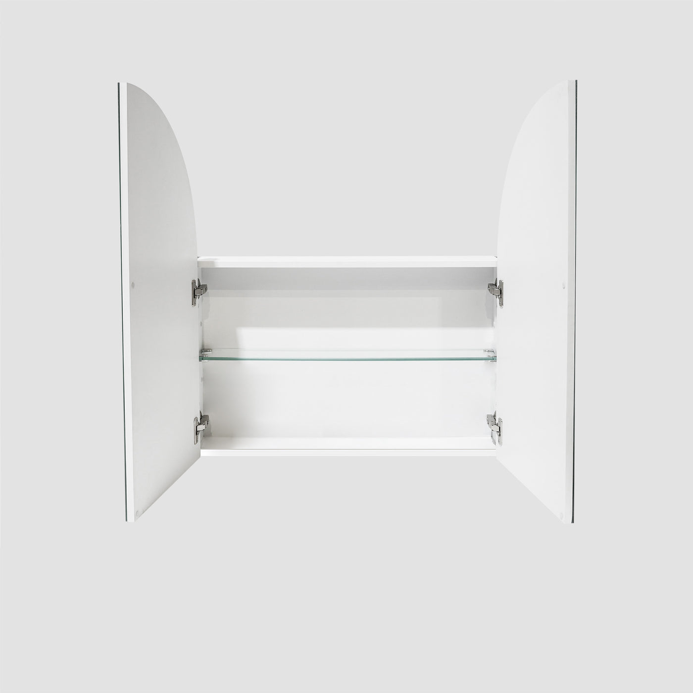 Shira Frameless Arch Mirror Cabinet | 860 x 760