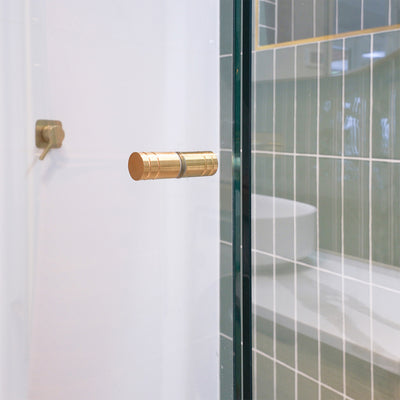 Glass Hinged Corner Shower Screen