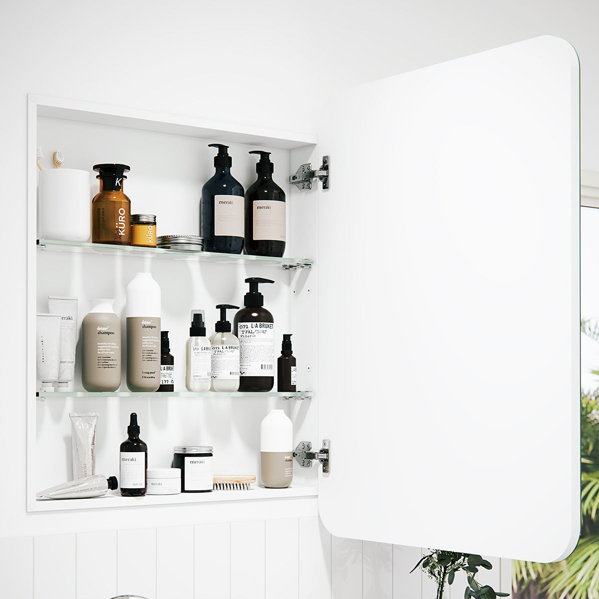 Ezri Frameless Rectangle Mirror Cabinet | 800 x 600 : Pre-order for Early January