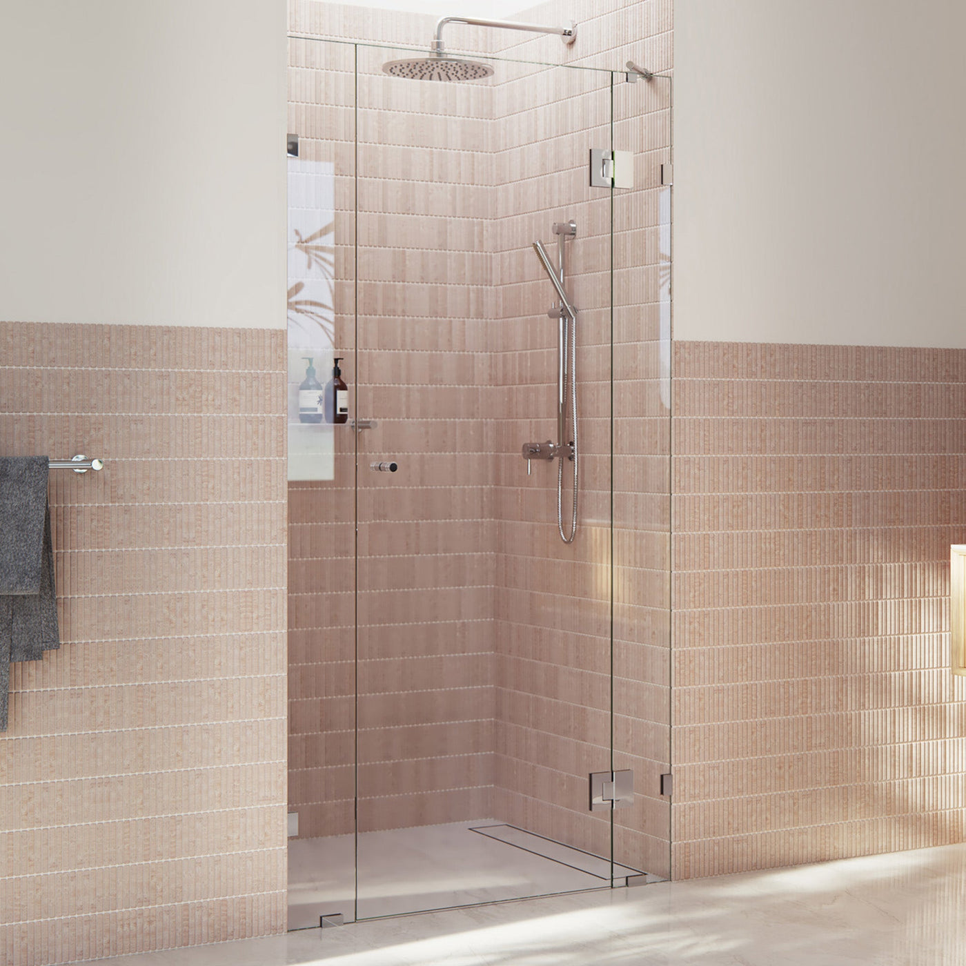 Central Hinged Shower Screen | 1500 to 2000 (mm)