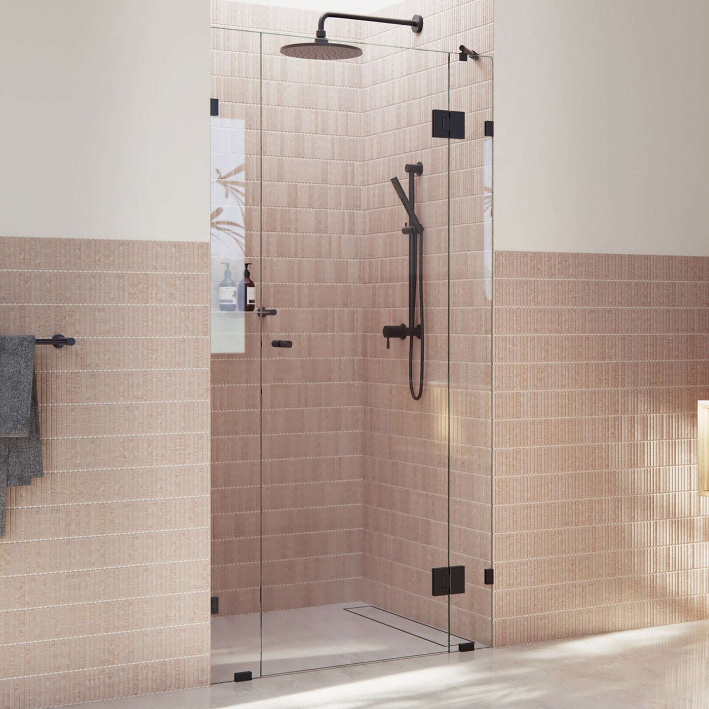 Central Hinged Shower Screen | 1500 to 2000 (mm)