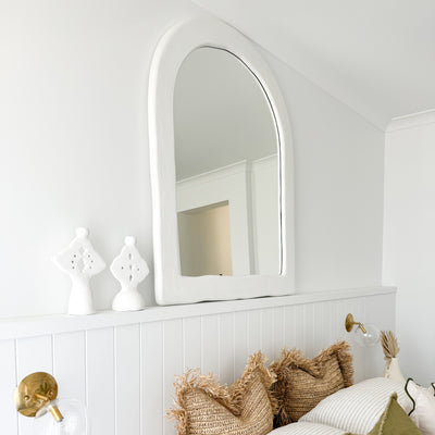 Mediterranean Mirror 1200 x 960mm - White