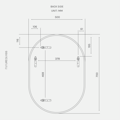 Twin Pack - Inara Pill Mirror | 700 x 500