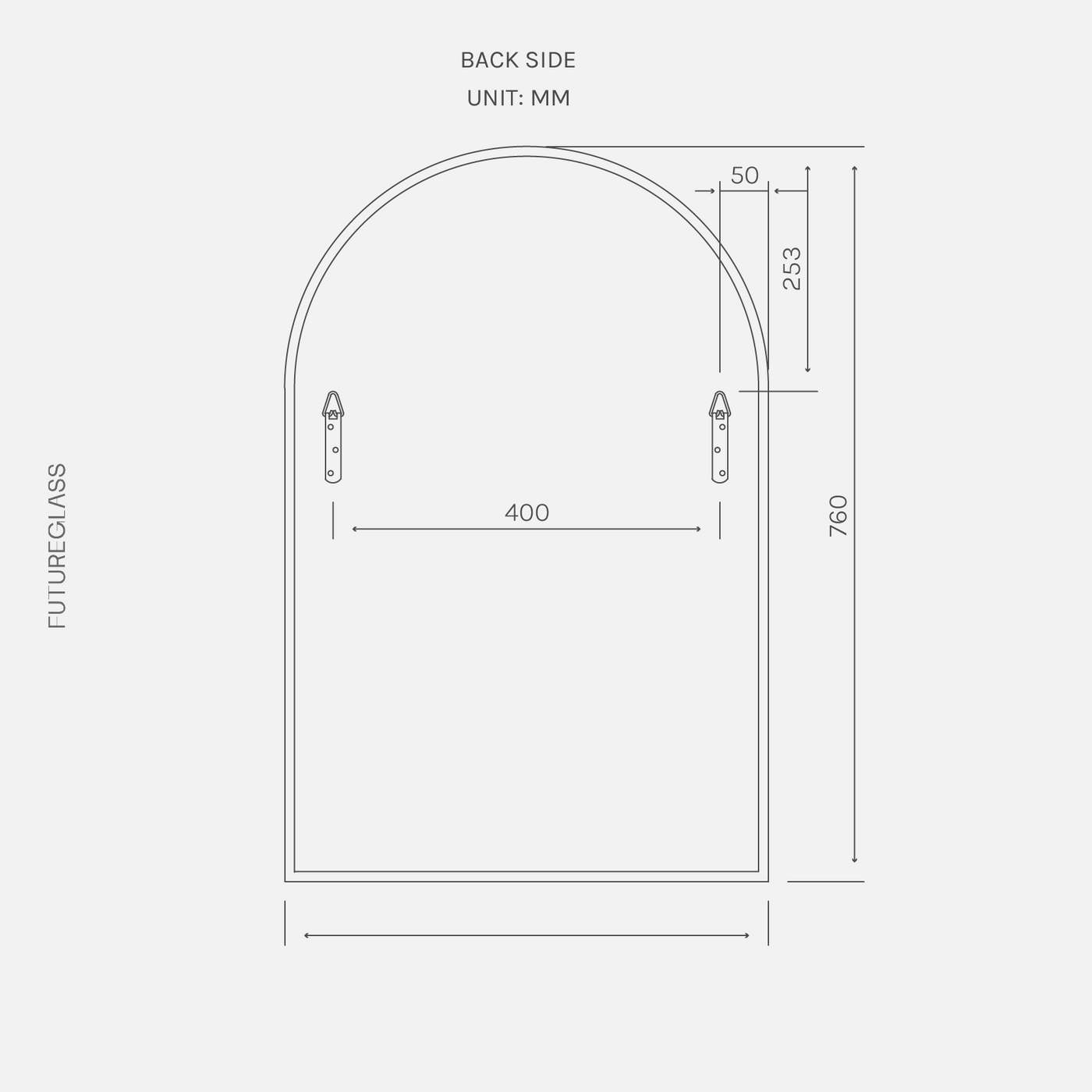 Kira Arch Mirror | 760 x 500