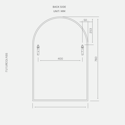 Kira Arch Mirror | 760 x 500