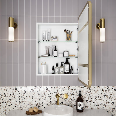 Calla Rectangle Mirror Cabinet | 800 x 600