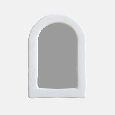 Mediterranean Mirror 900 x 600mm - White