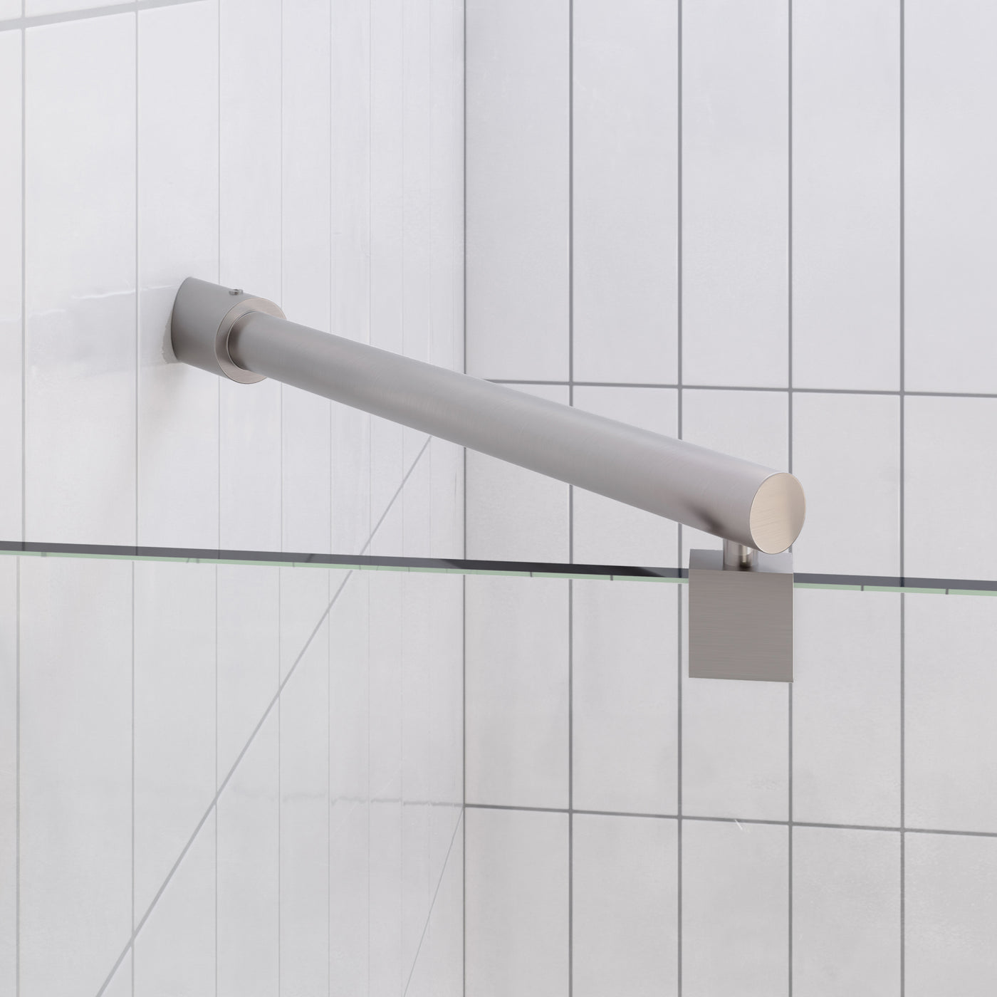 45 Degree Shower Rod