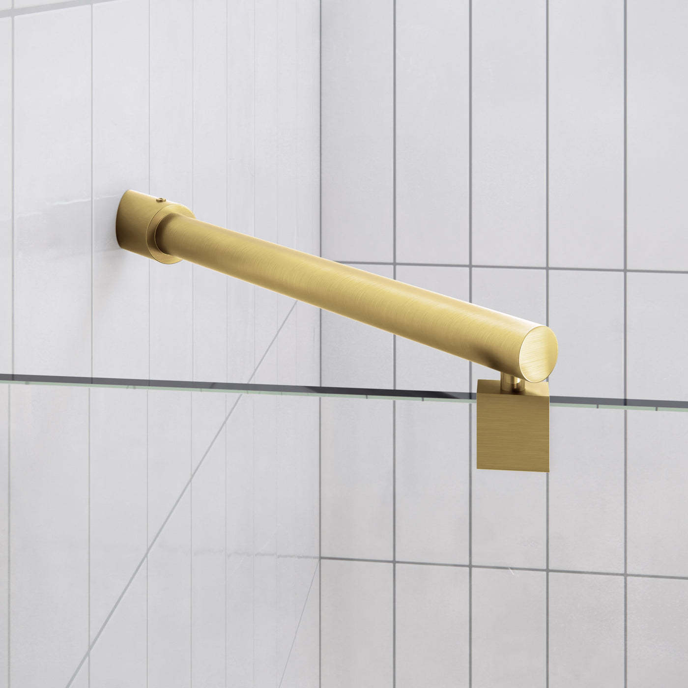 45 Degree Shower Rod