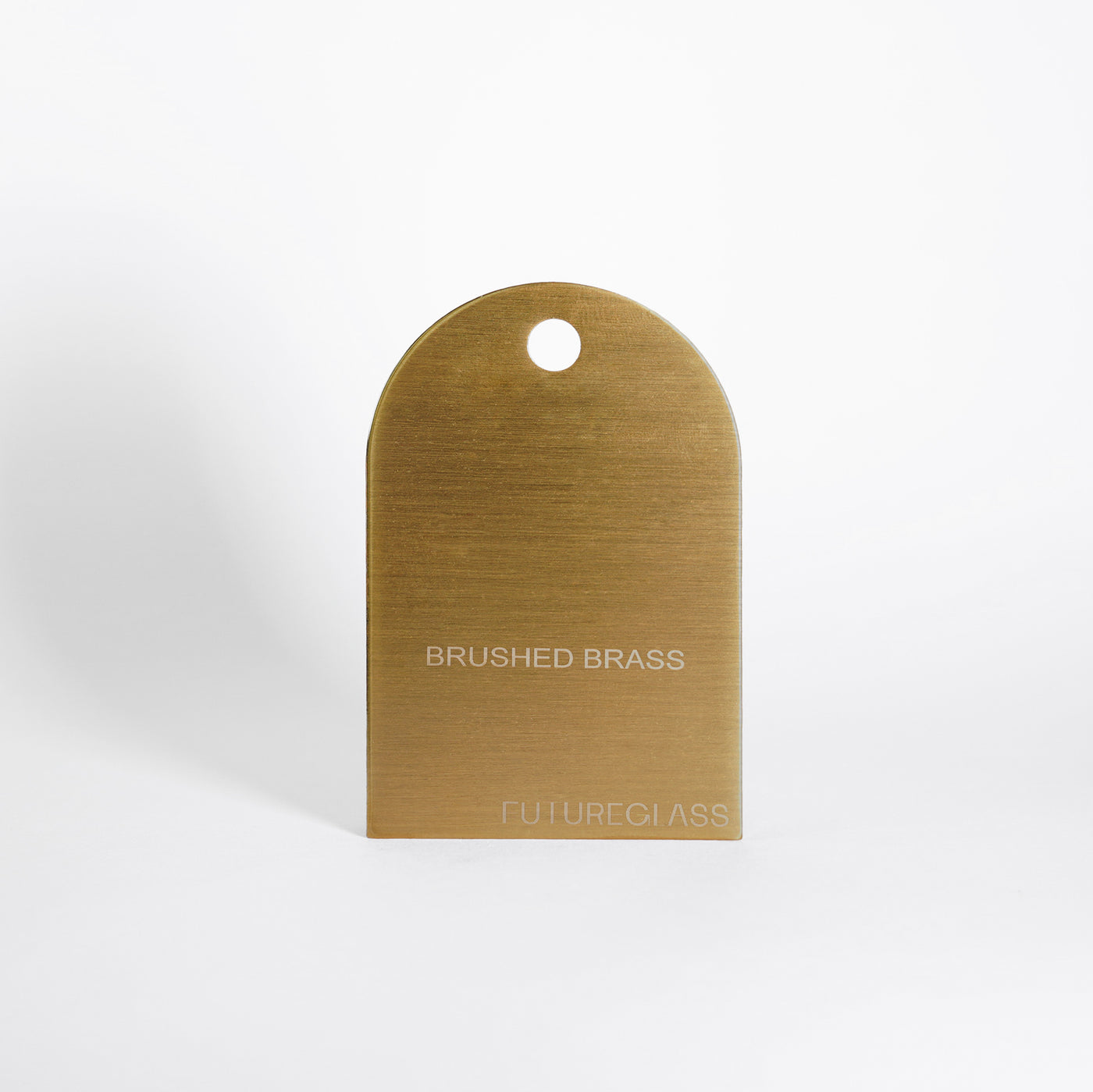 Colour Sample - Brushed Brass