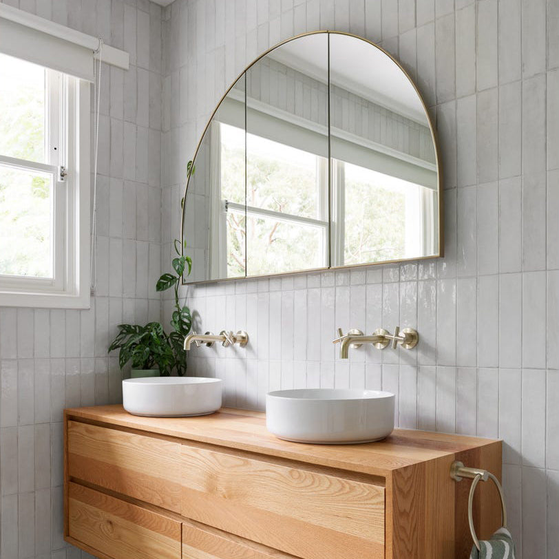 Aria Arch Mirror Cabinet | 800 x 1200