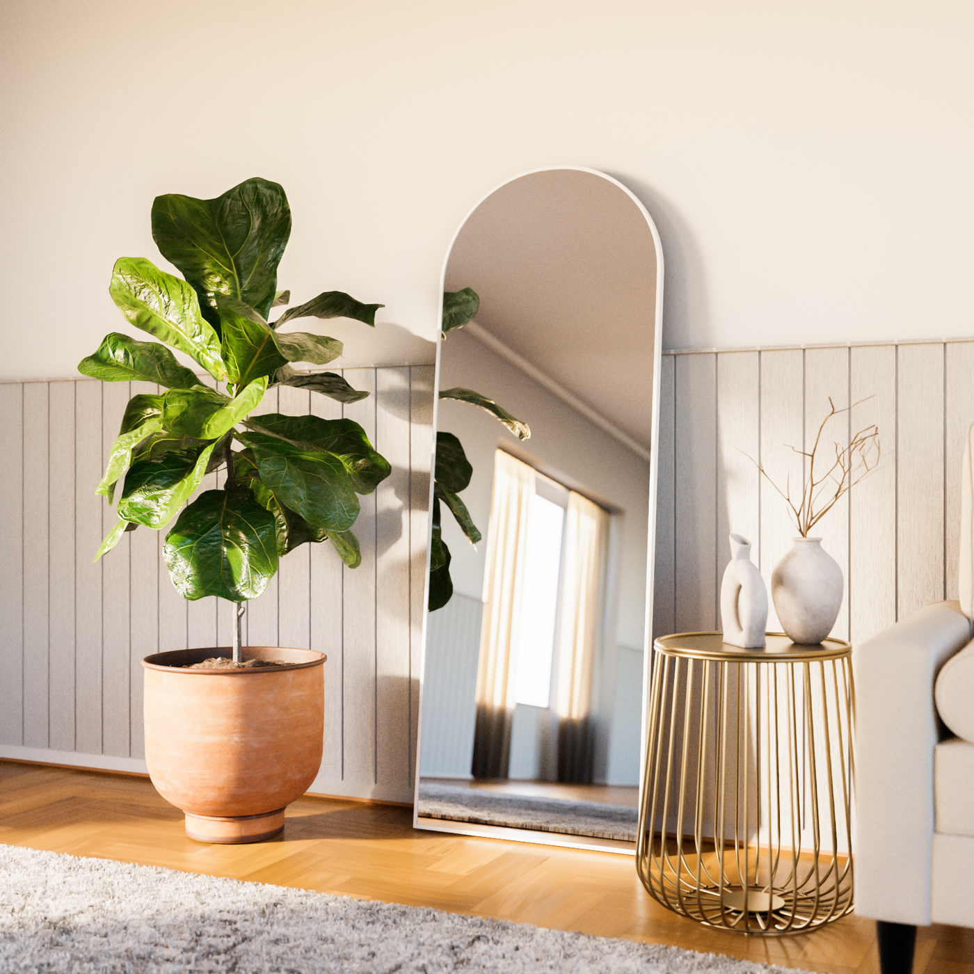 Isla Full Length Arch Mirror | 1700 x 610