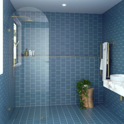 Arch Shower Screens - Clear