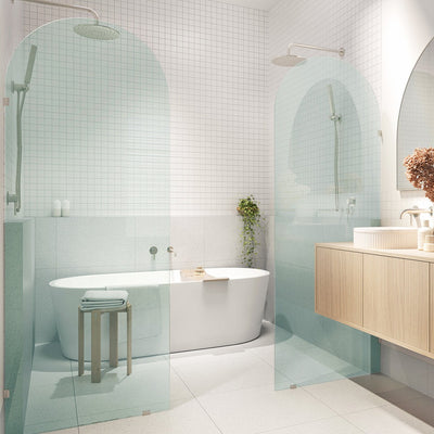 Arch Shower Screens - Clear