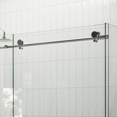 Sliding Shower Screen Enclosure - Chrome