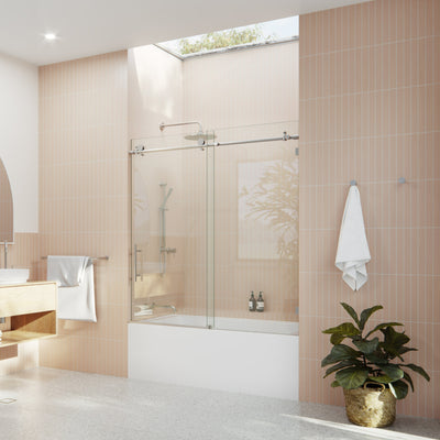 Over Bath Sliding Shower Screen