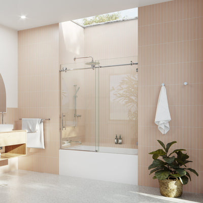 Over Bath Sliding Shower Screen