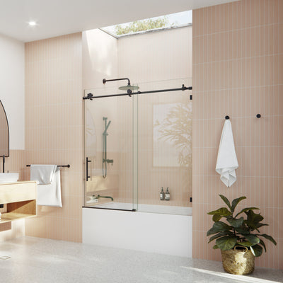 Over Bath Sliding Shower Screen