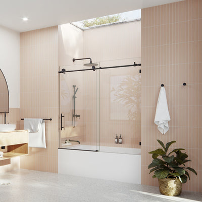 Over Bath Sliding Shower Screen