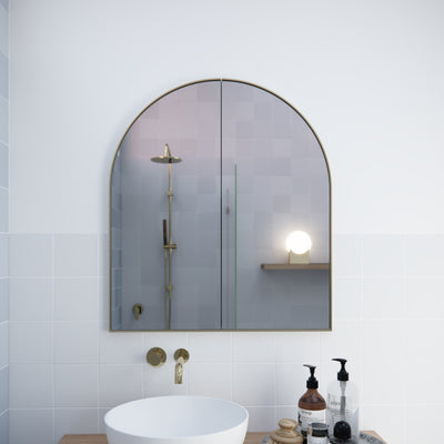 Aria Arch Mirror Cabinet | 860 x 760