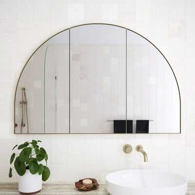 Aria Arch Mirror Cabinet | 800 x 1200