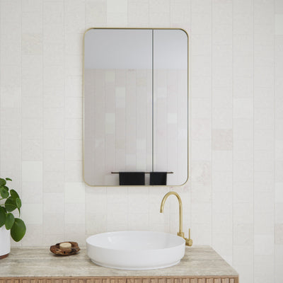 Calla Rectangle Mirror Cabinet | 900 x 600