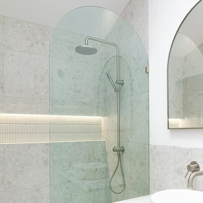 Arch Shower Screens - Clear