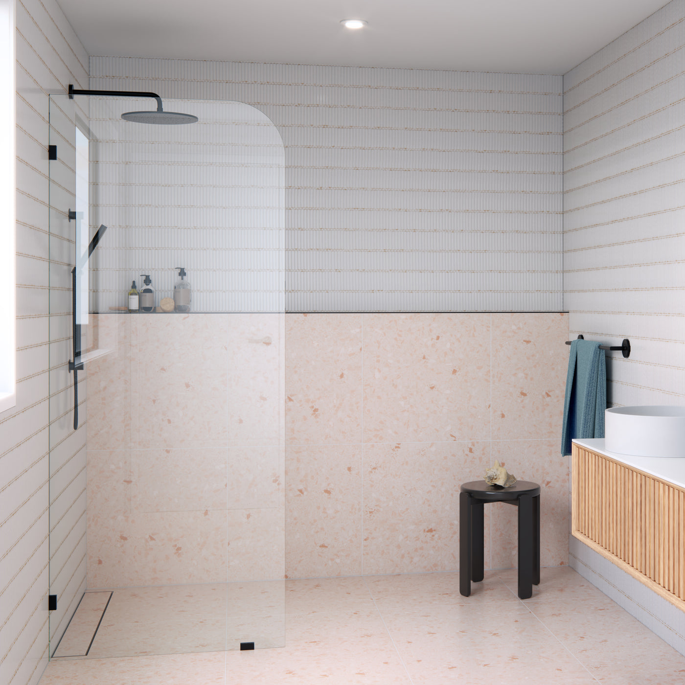 Radius Shower Screens - Clear